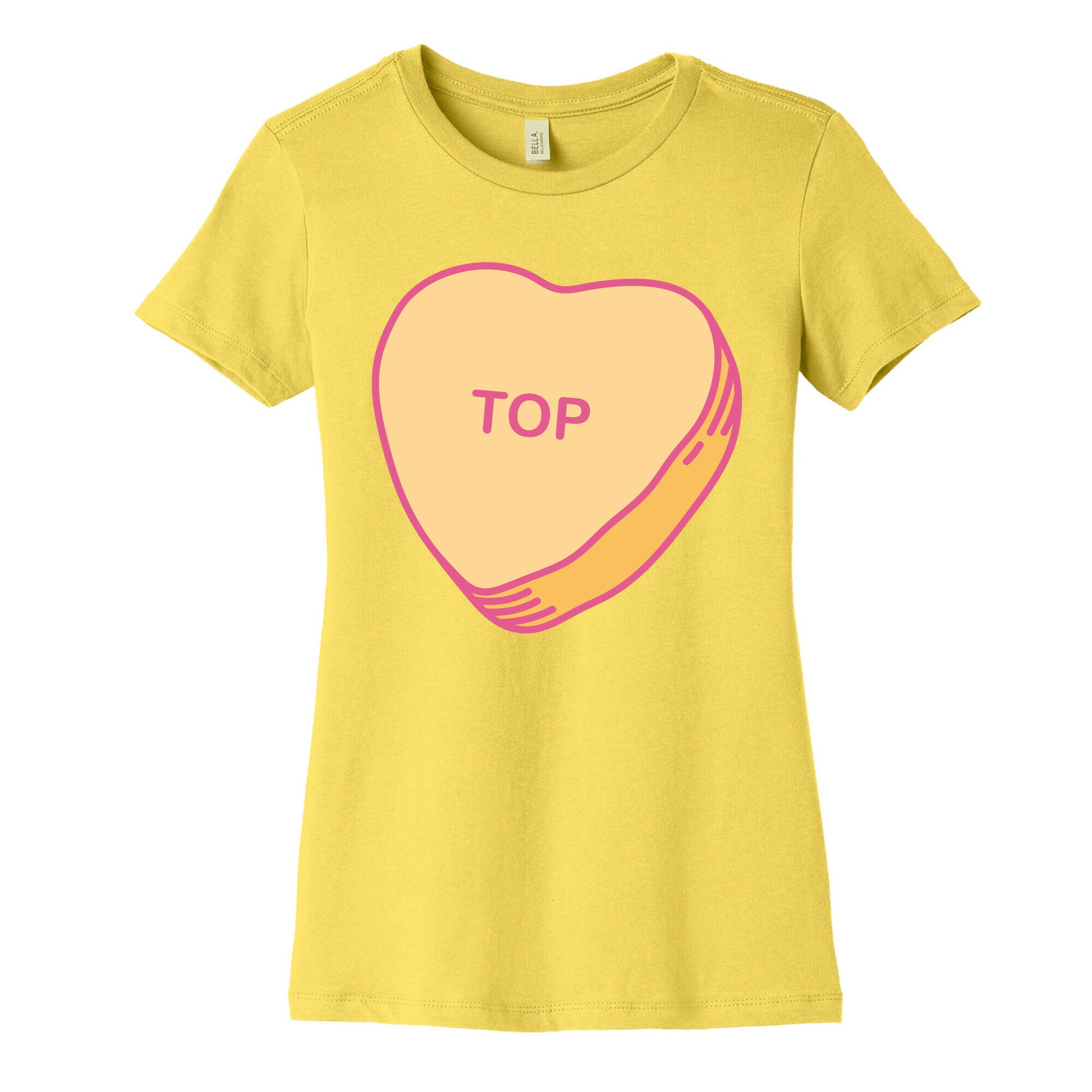Top Candy Heart Women's Cotton Tee