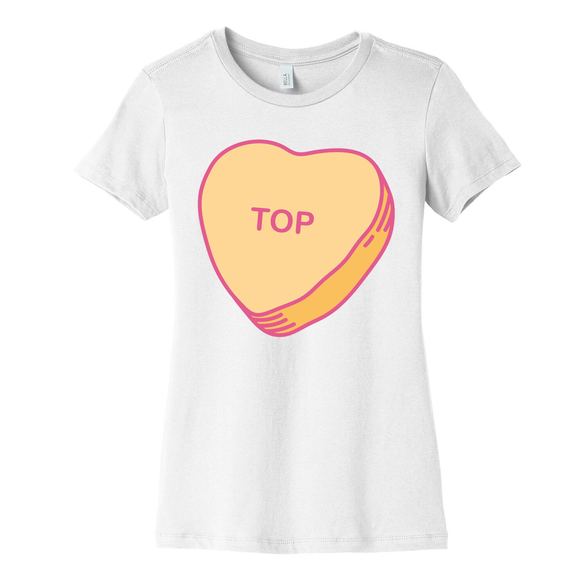 Top Candy Heart Women's Cotton Tee