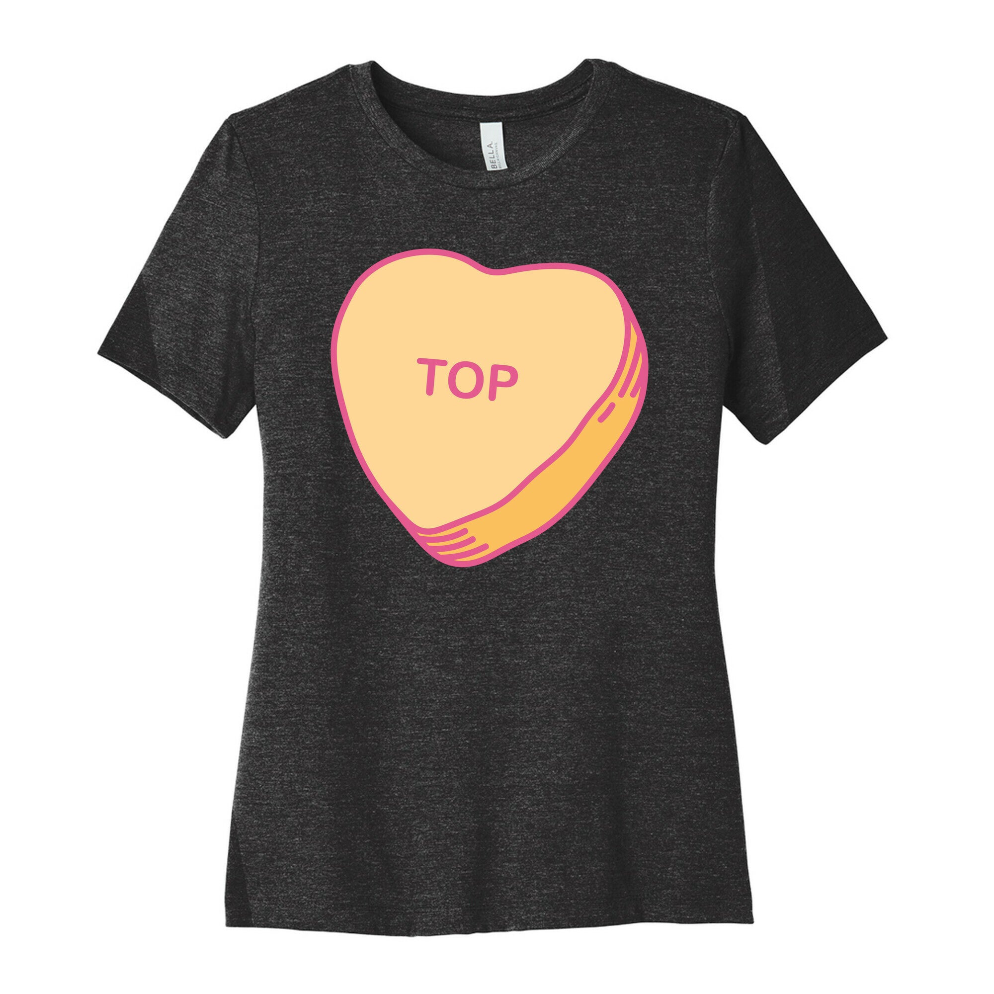 Top Candy Heart Women's Cotton Tee
