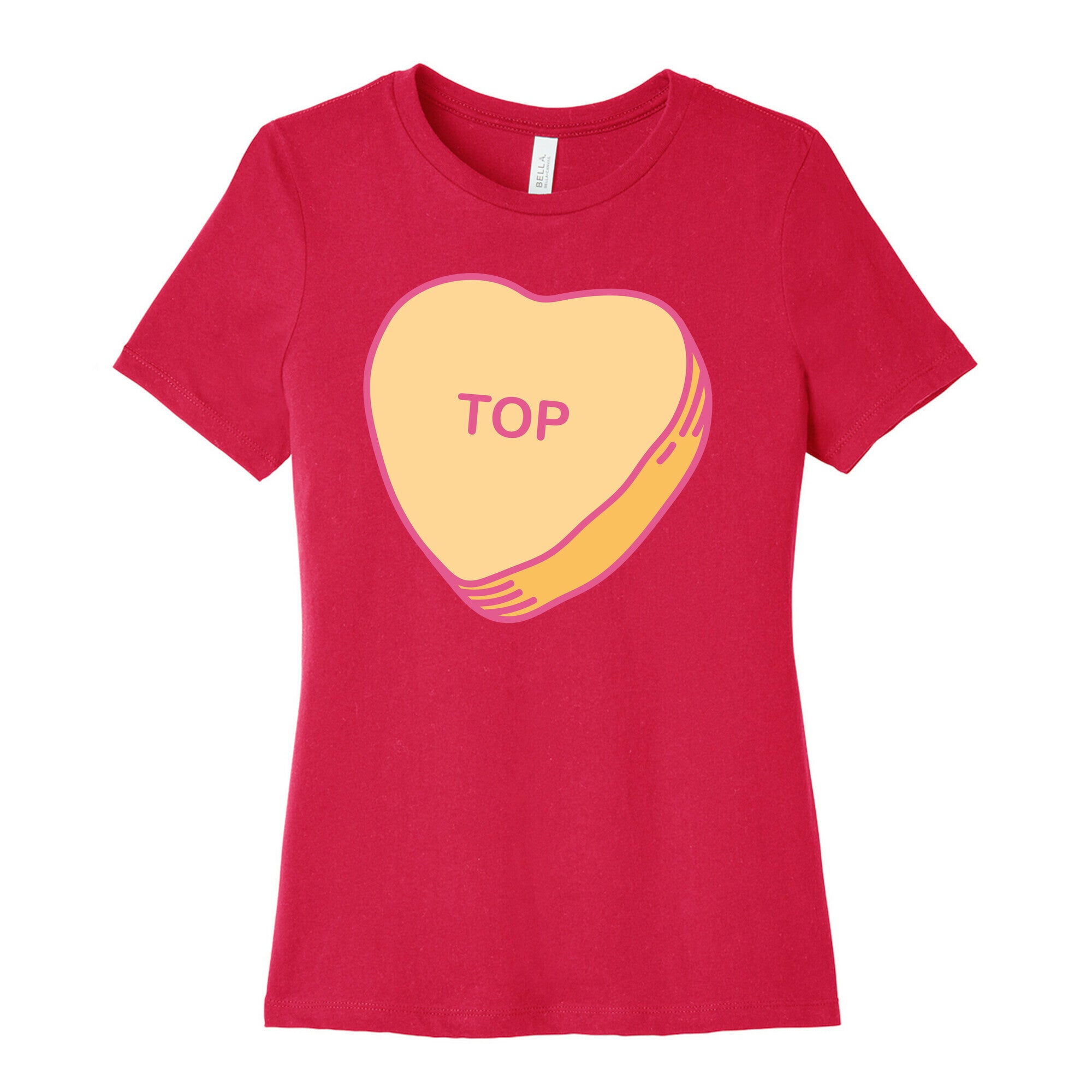 Top Candy Heart Women's Cotton Tee