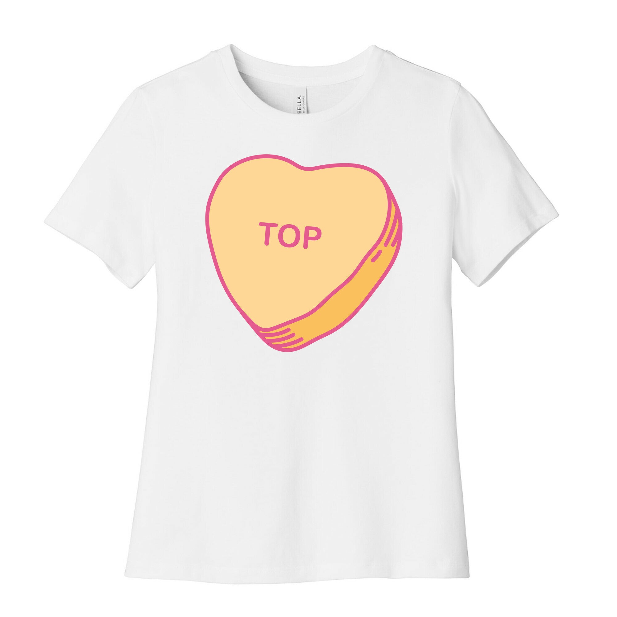 Top Candy Heart Women's Cotton Tee