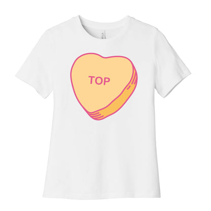 Top Candy Heart Women's Cotton Tee