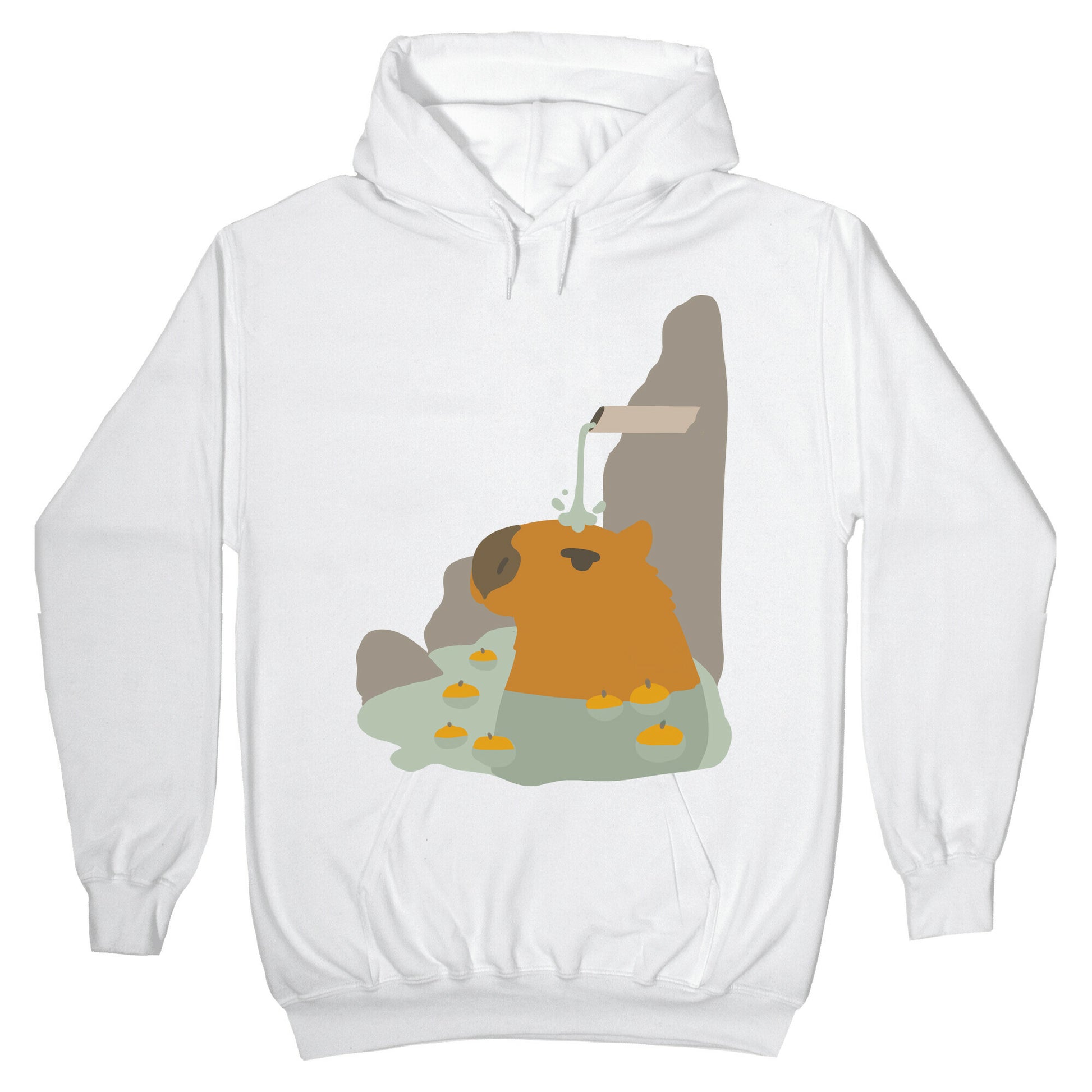 Capybara Hot Spring Hoodie