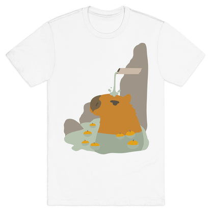 Capybara Hot Spring T-Shirt