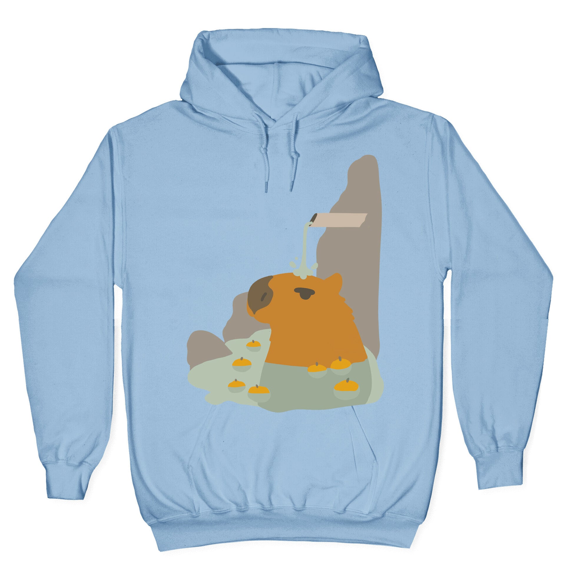 Capybara Hot Spring Hoodie