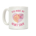 You Make My Heart Saur Coffee Mug