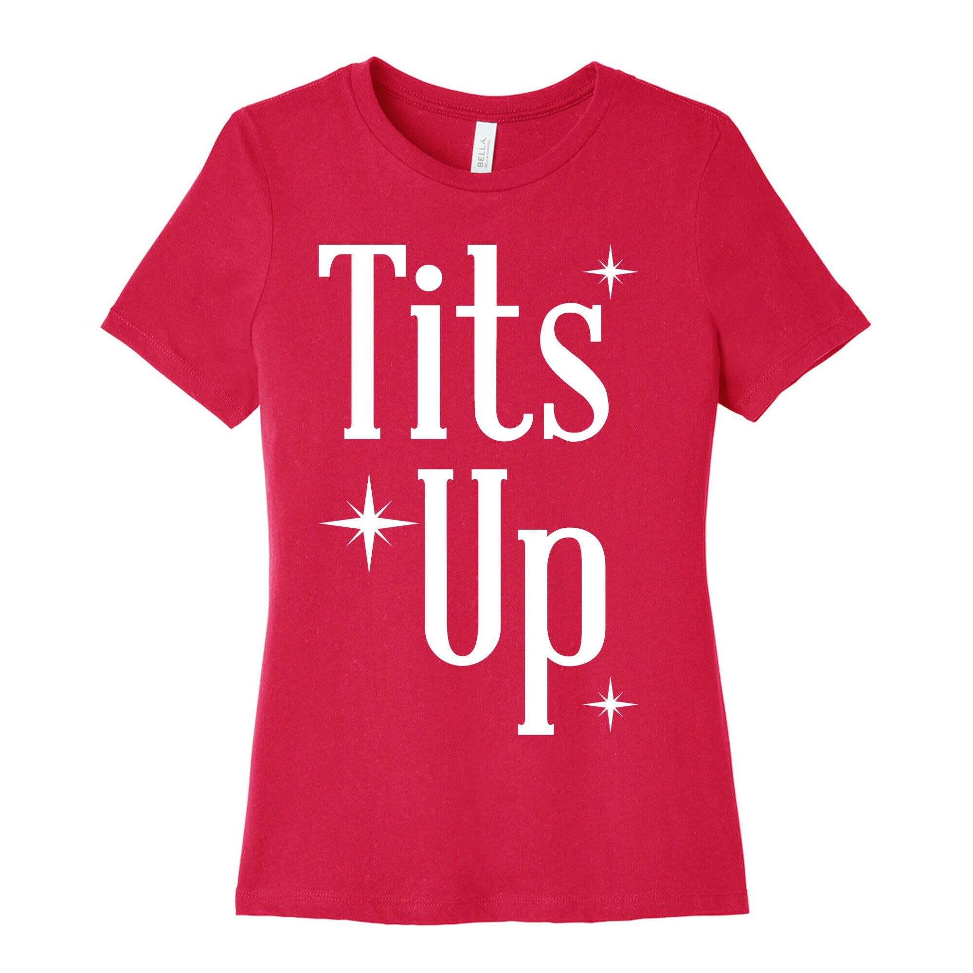 Tits Up Women's Cotton Tee