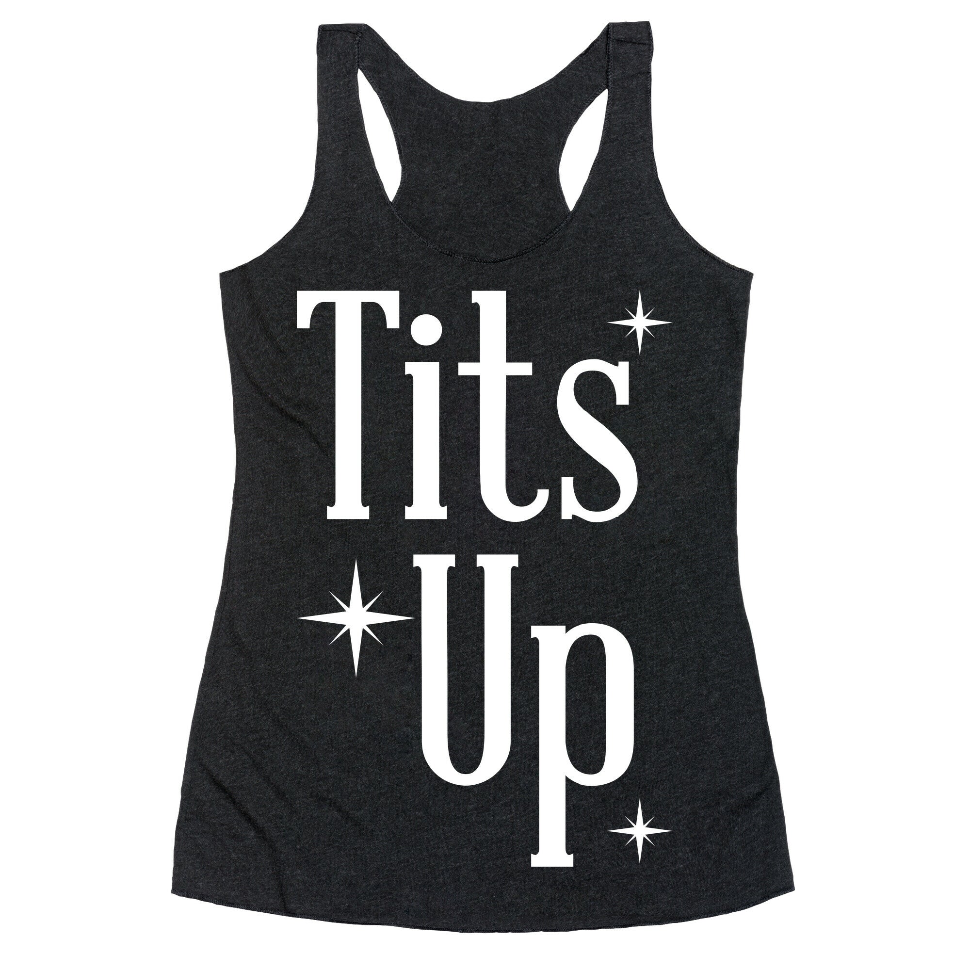 Tits Up Racerback Tank