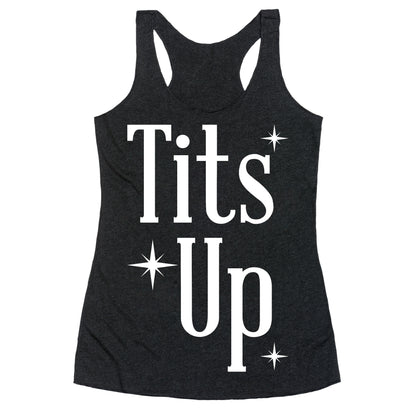 Tits Up Racerback Tank