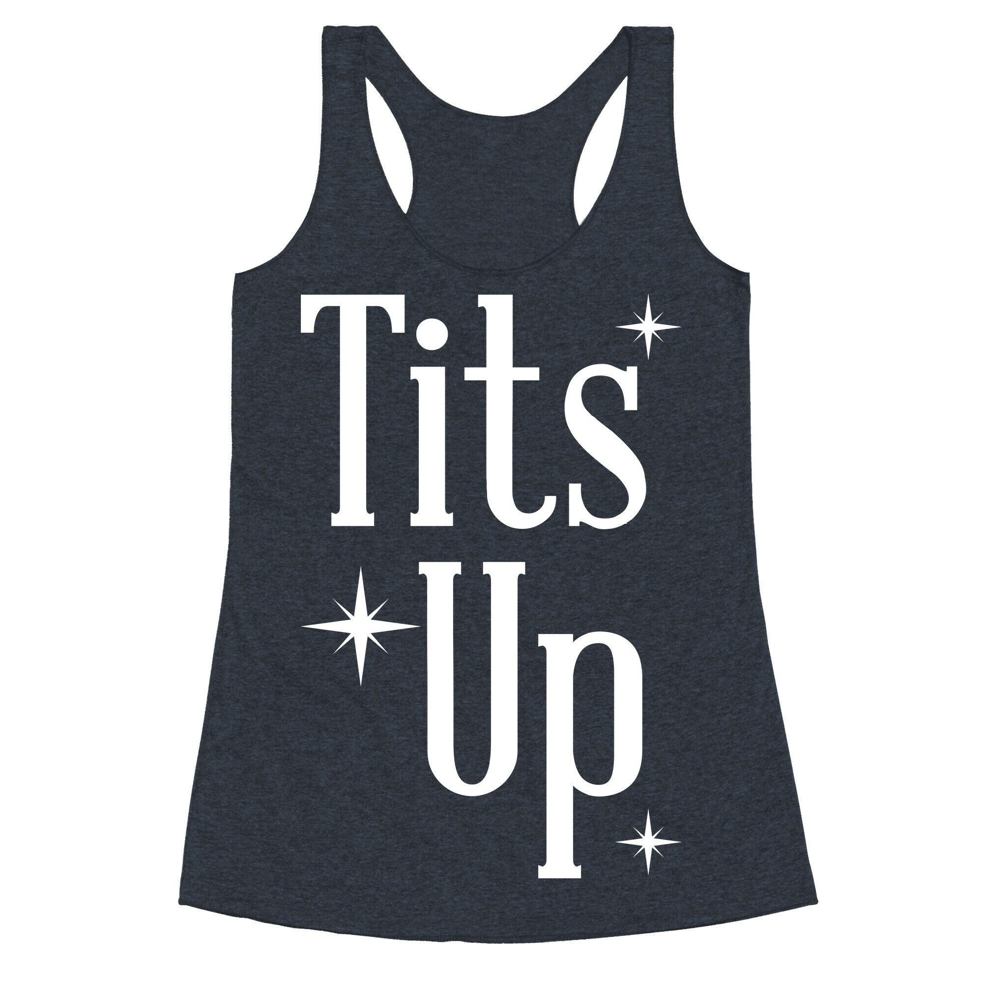 Tits Up Racerback Tank