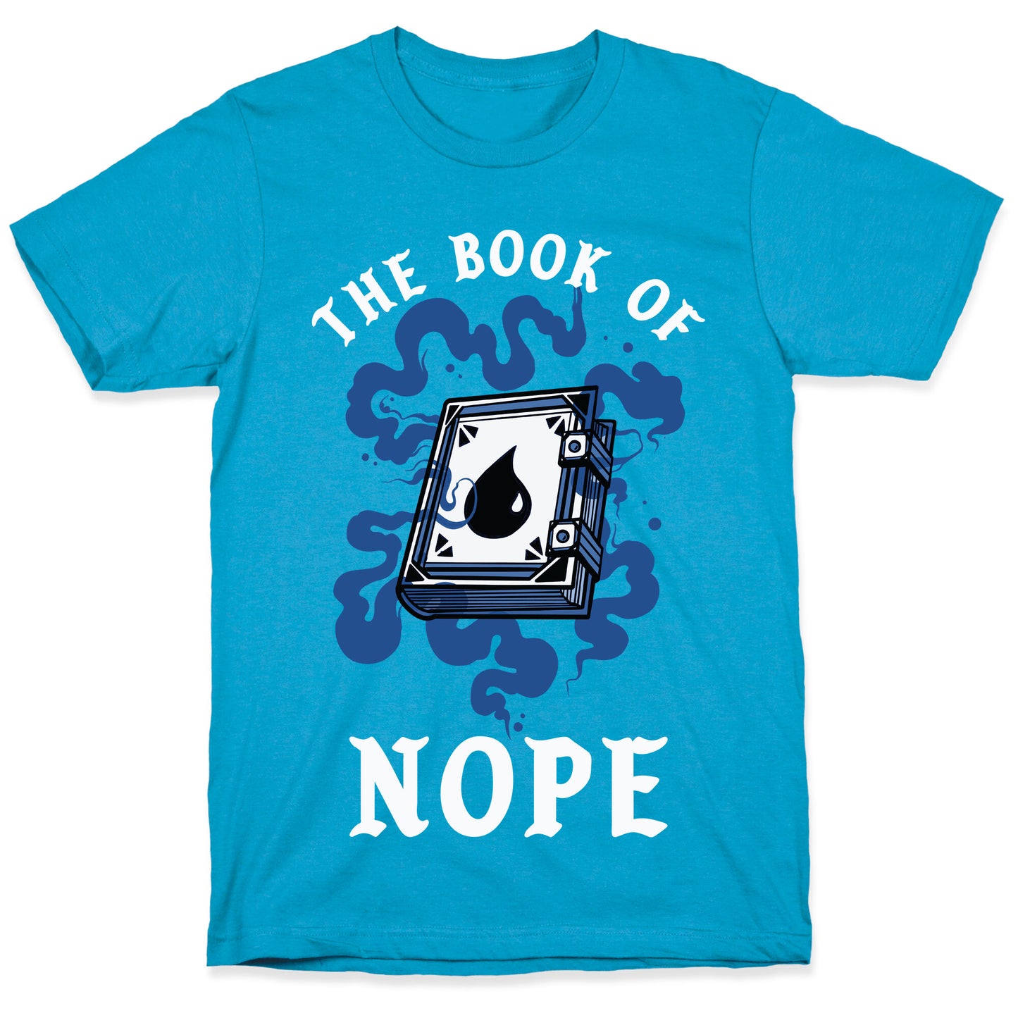 The Book Of Nope Blue Magic Unisex Triblend Tee
