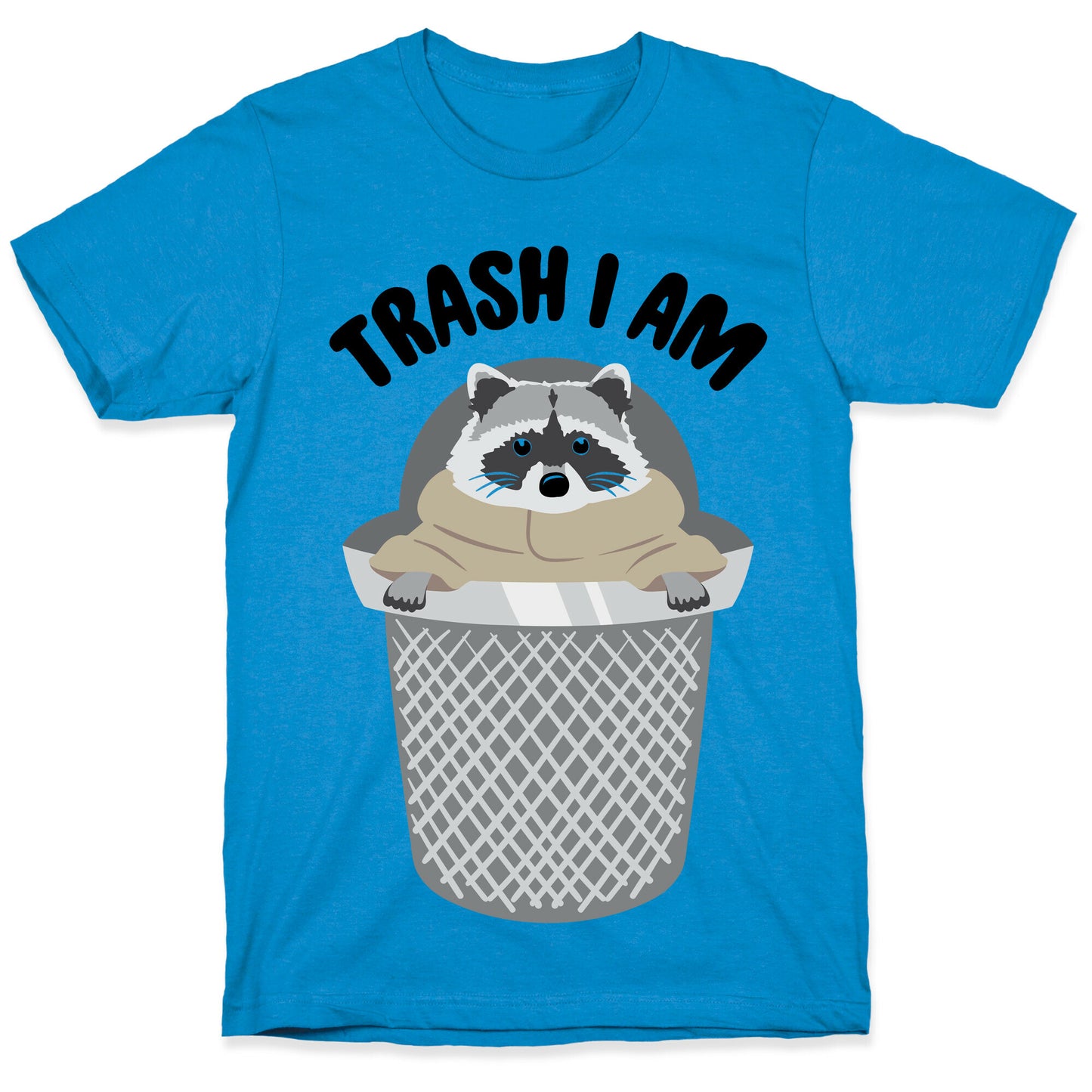 Trash I Am Raccoon Baby Yoda Parody T-Shirt