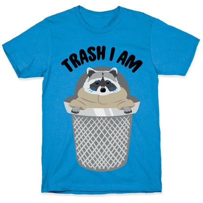 Trash I Am Raccoon Baby Yoda Parody T-Shirt