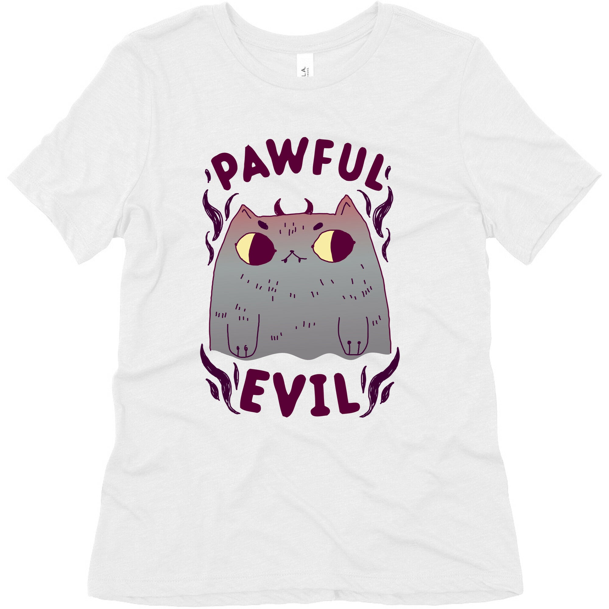 Pawful Evil Women's Triblend Tee