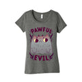 Pawful Evil Women's Triblend Tee