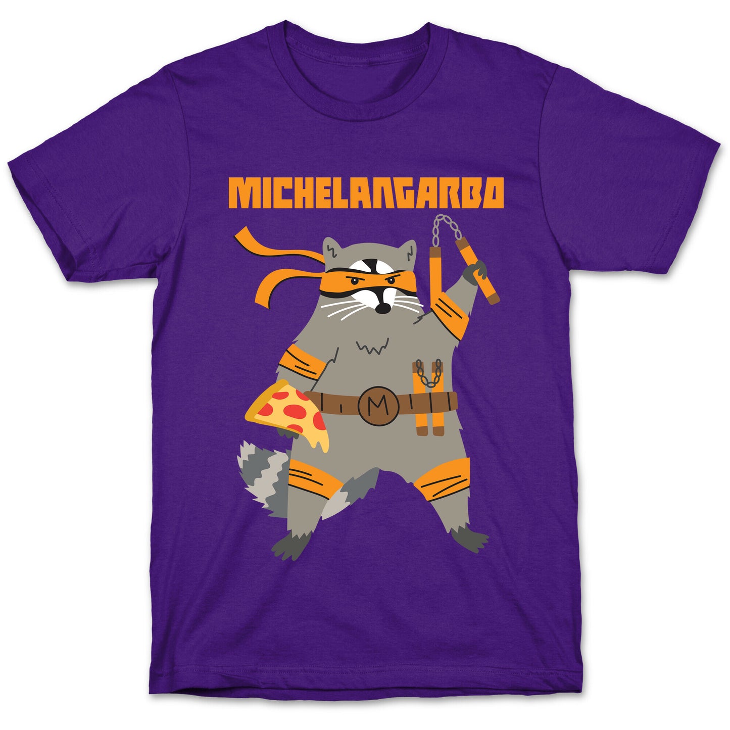 Michelangarbo (Michelangelo Raccoon) T-Shirt