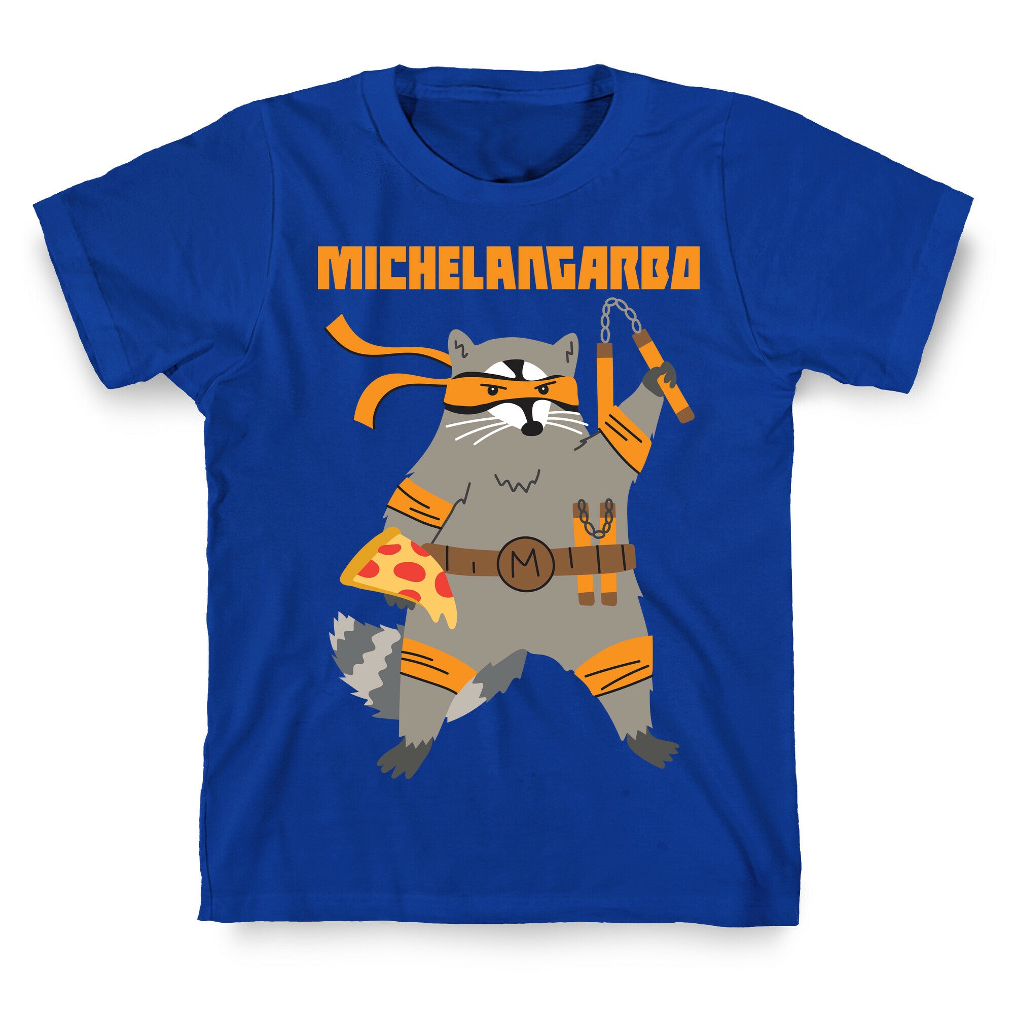 Michelangarbo (Michelangelo Raccoon) T-Shirt
