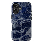 Blue and White Constellations Phone Case