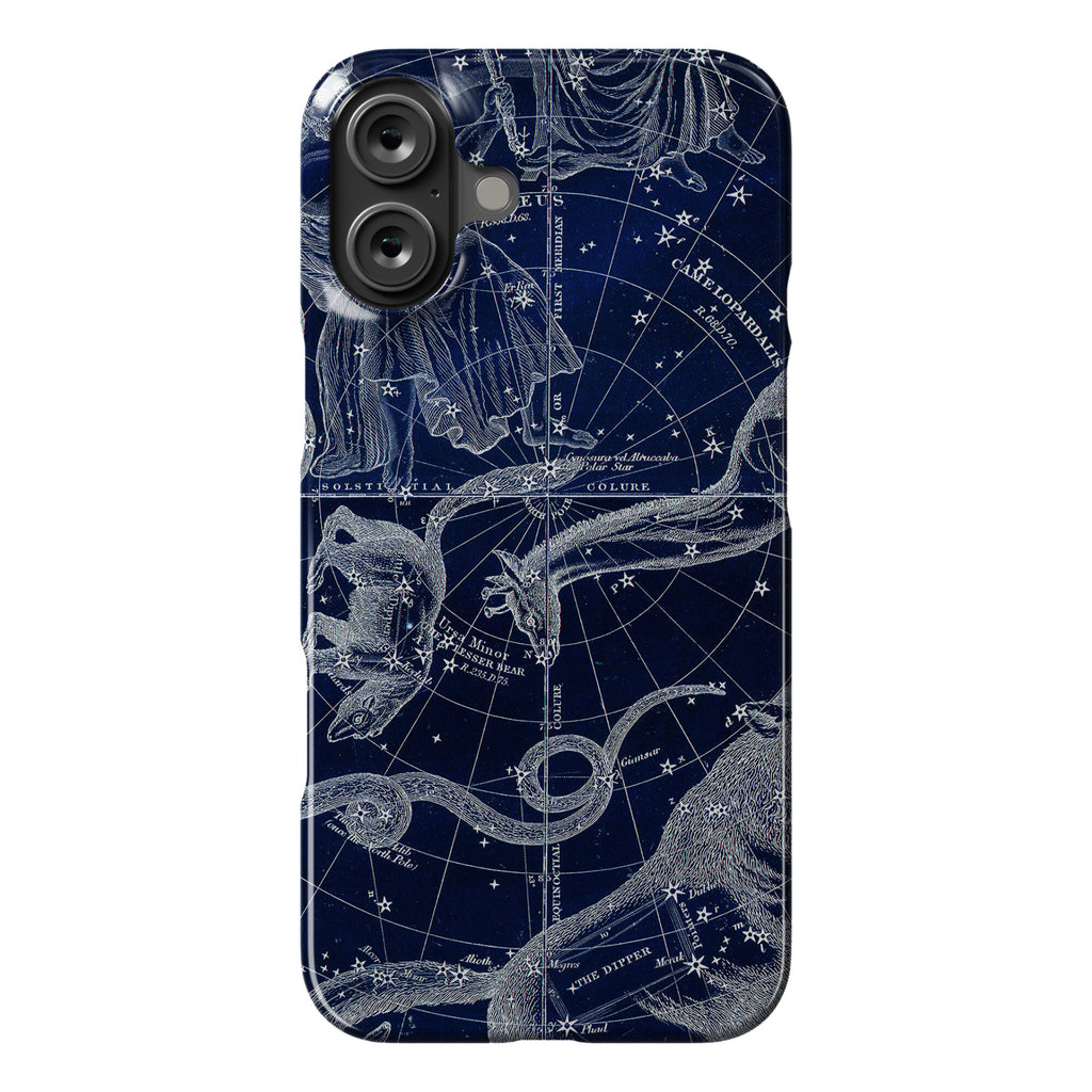 Blue and White Constellations Phone Case