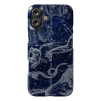 Blue and White Constellations Phone Case