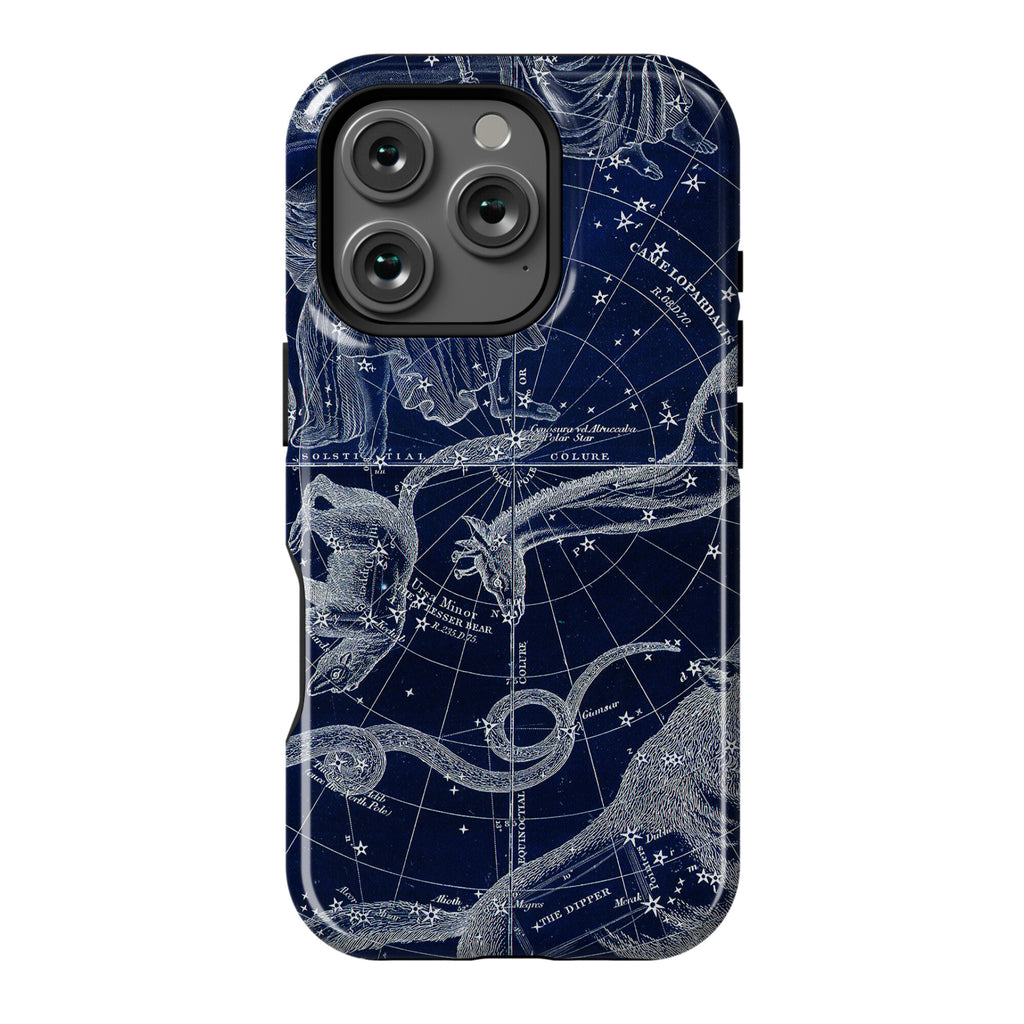 Blue and White Constellations Phone Case