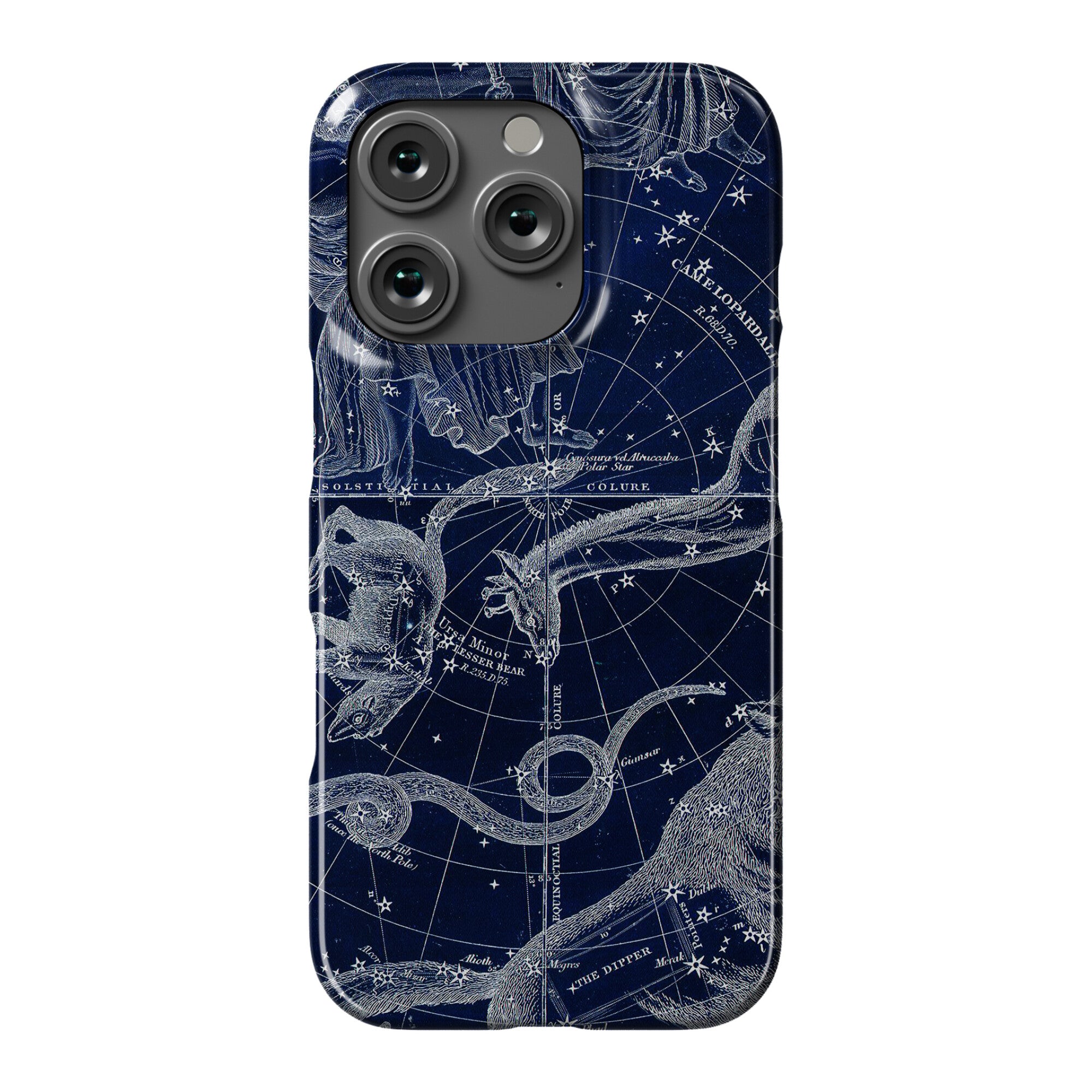 Blue and White Constellations Phone Case