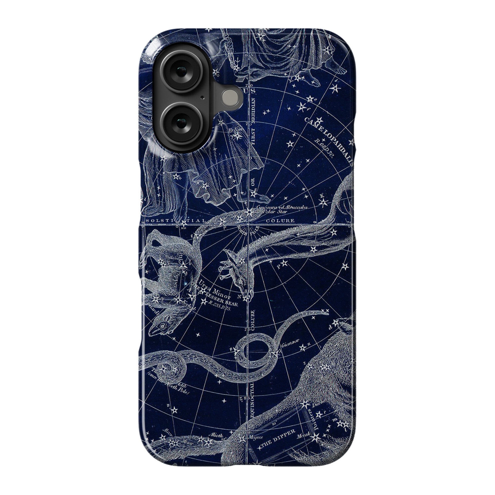 Blue and White Constellations Phone Case