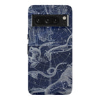 Blue and White Constellations Phone Case