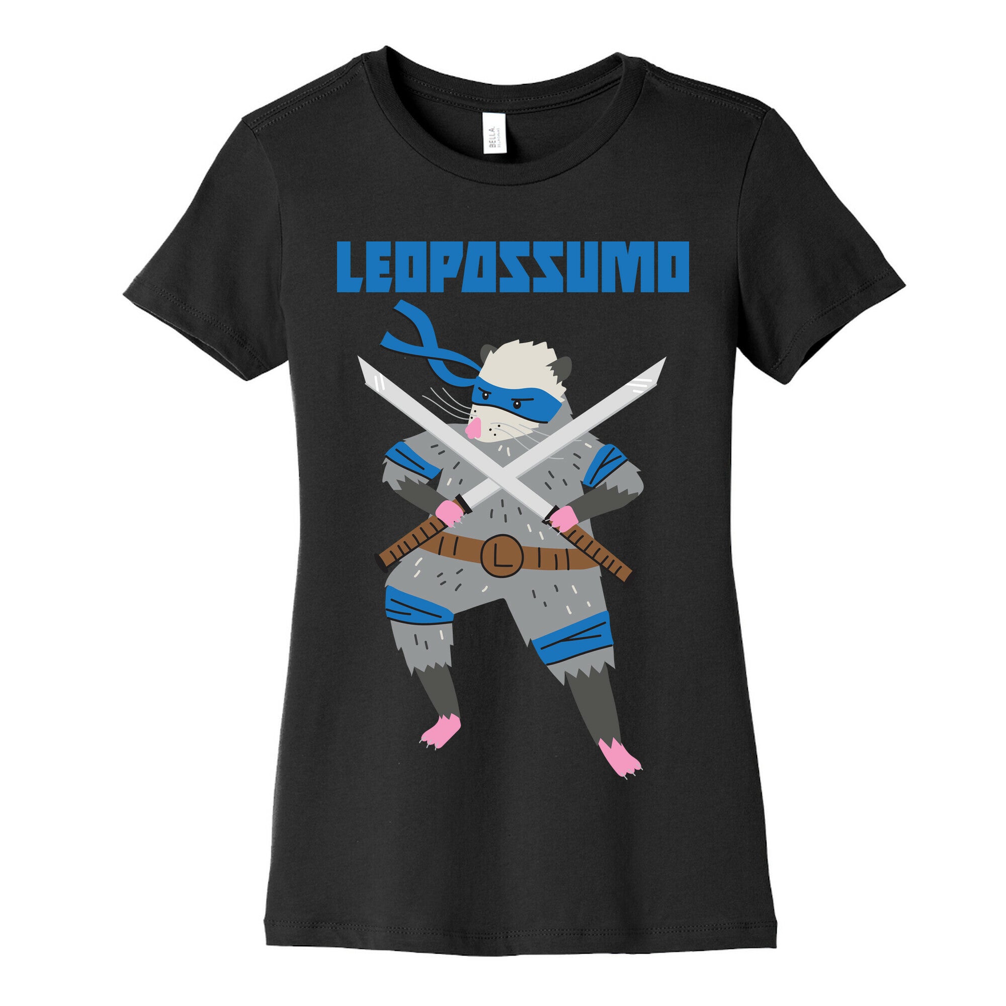 Leopossumo (Leonardo Opossum) Women's Cotton Tee
