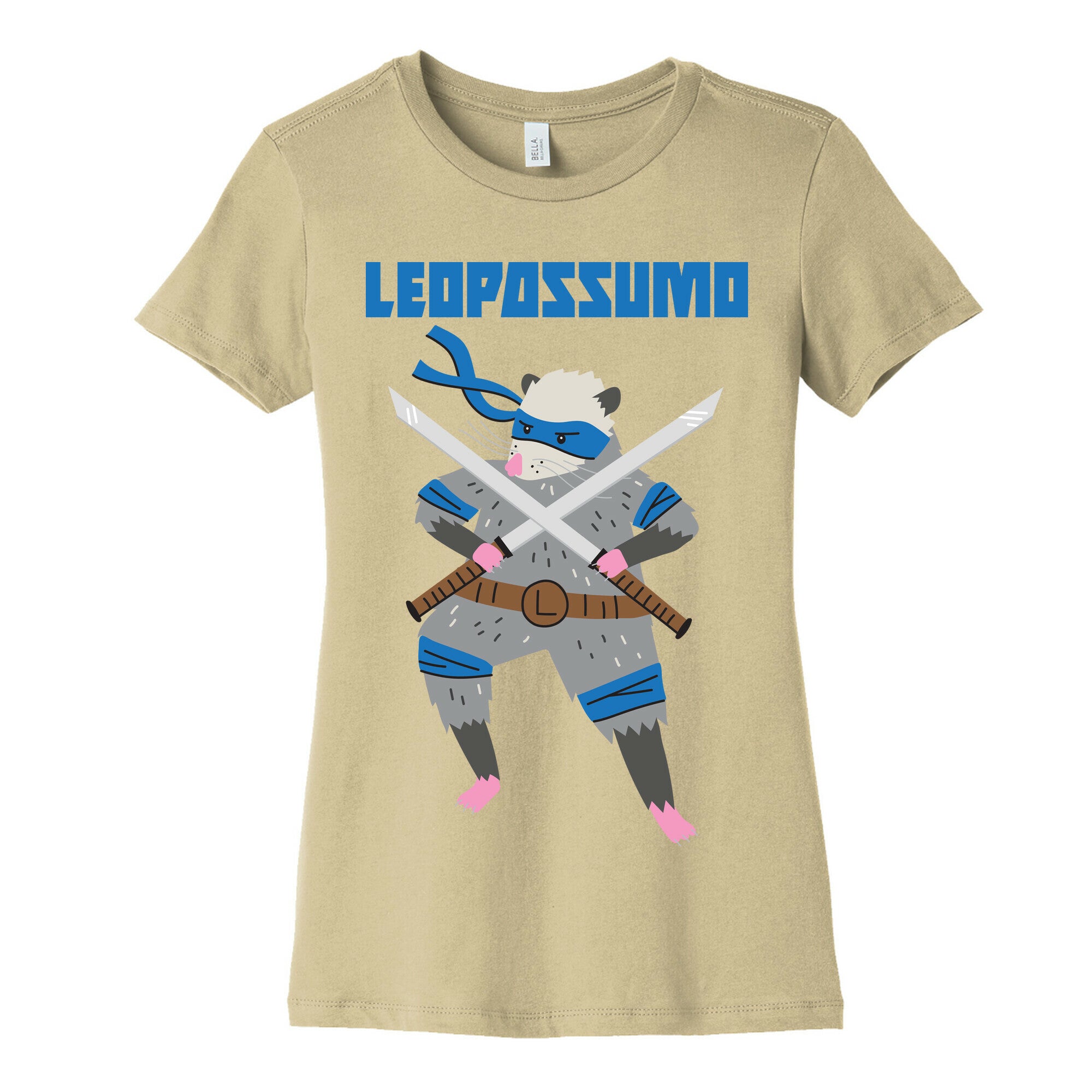 Leopossumo (Leonardo Opossum) Women's Cotton Tee