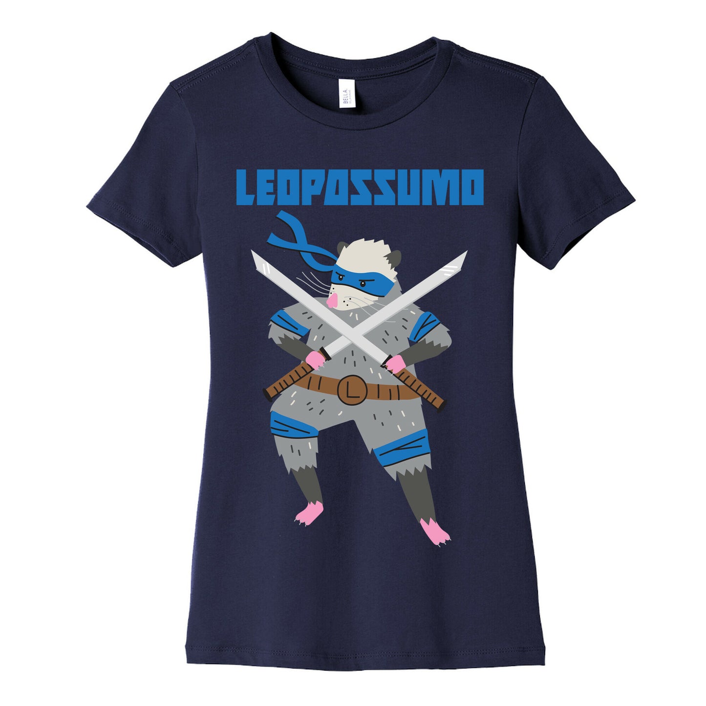 Leopossumo (Leonardo Opossum) Women's Cotton Tee