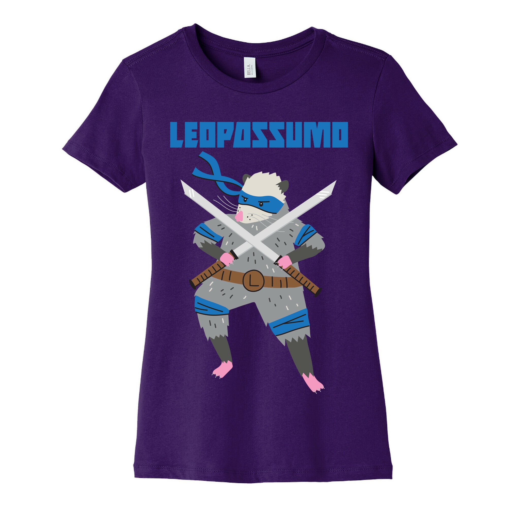 Leopossumo (Leonardo Opossum) Women's Cotton Tee