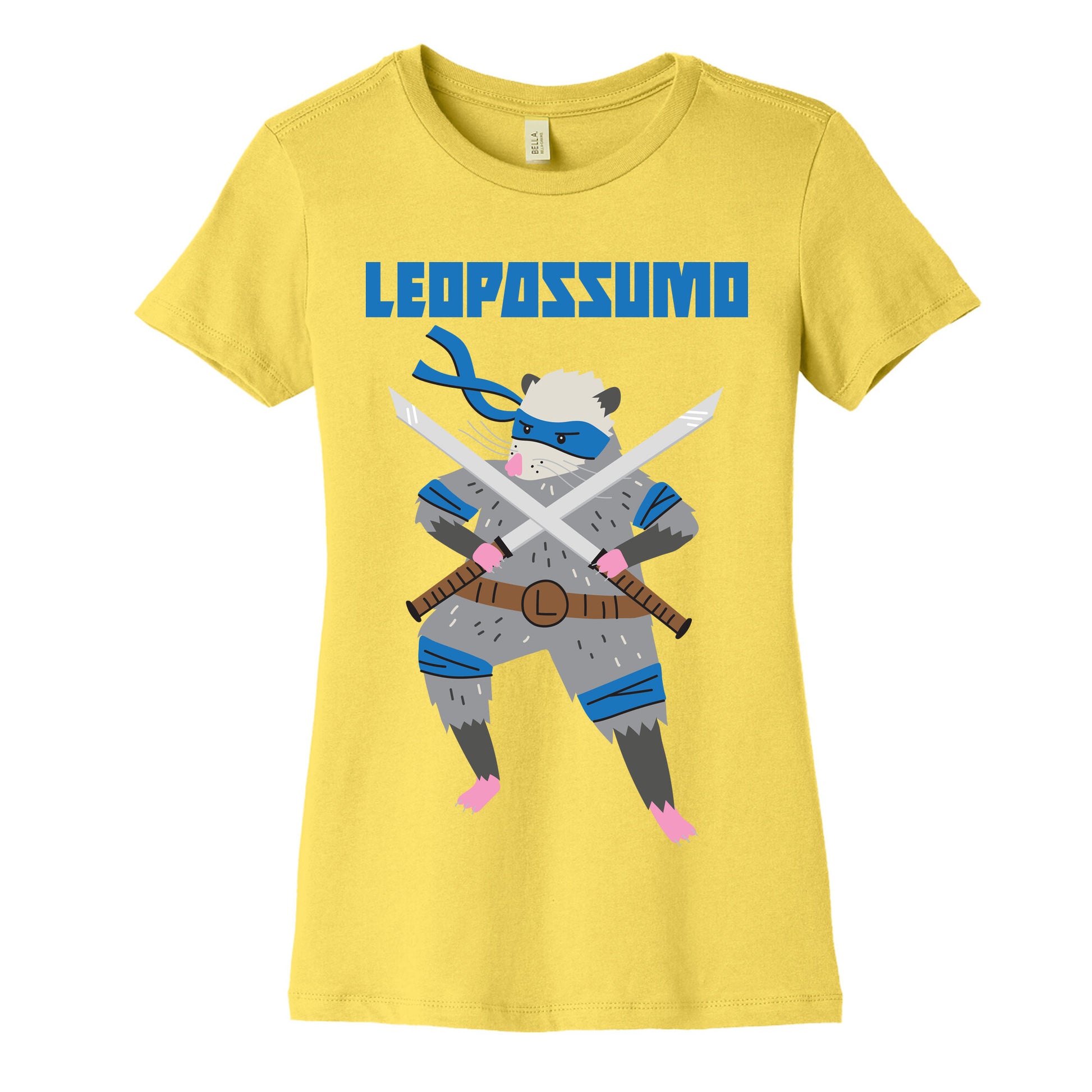 Leopossumo (Leonardo Opossum) Women's Cotton Tee
