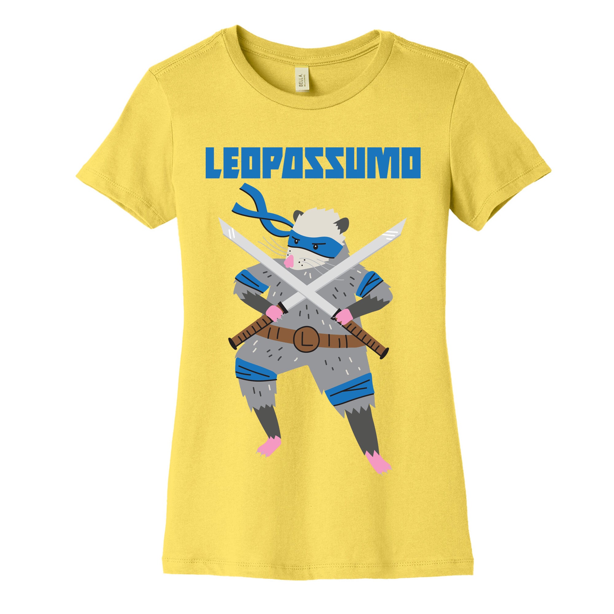 Leopossumo (Leonardo Opossum) Women's Cotton Tee