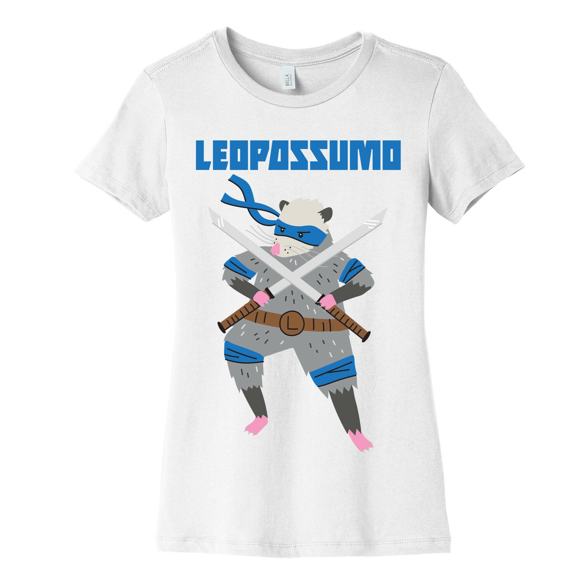 Leopossumo (Leonardo Opossum) Women's Cotton Tee