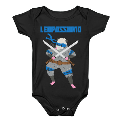 Leopossumo (Leonardo Opossum) Baby One Piece
