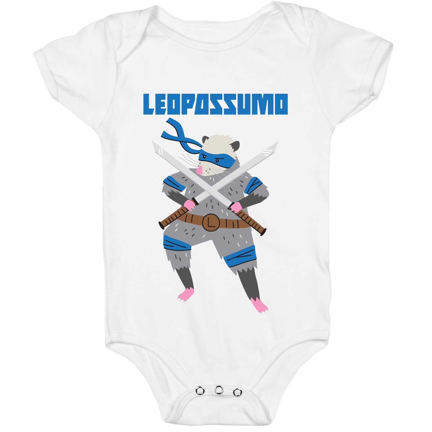 Leopossumo (Leonardo Opossum) Baby One Piece