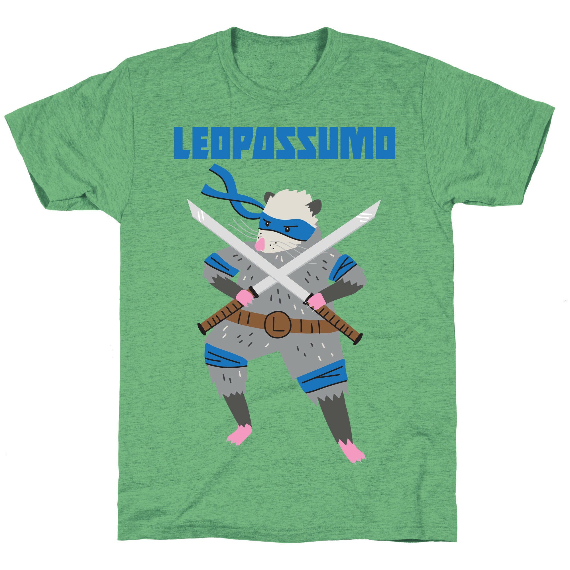 Leopossumo (Leonardo Opossum) Unisex Triblend Tee