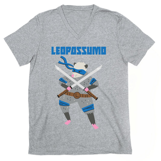 Leopossumo (Leonardo Opossum) V-Neck