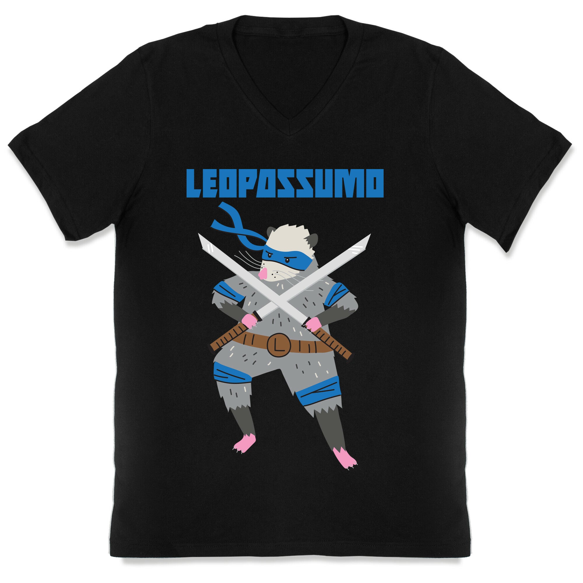 Leopossumo (Leonardo Opossum) V-Neck