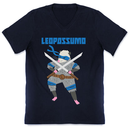 Leopossumo (Leonardo Opossum) V-Neck