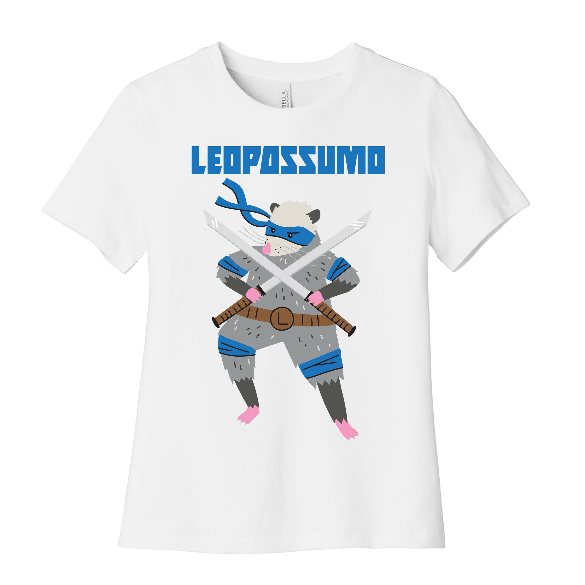 Leopossumo (Leonardo Opossum) Women's Cotton Tee