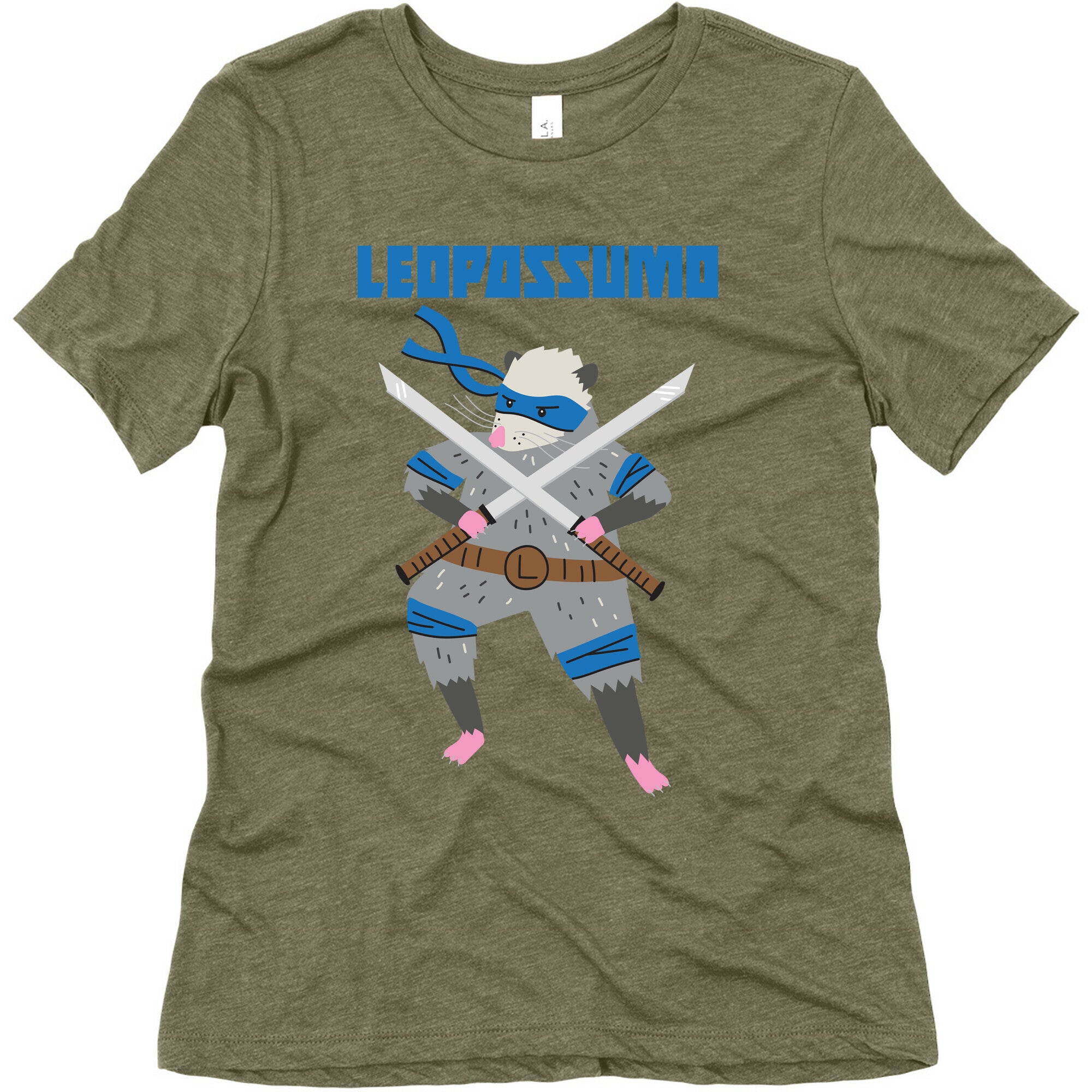 Leopossumo (Leonardo Opossum) Women's Triblend Tee