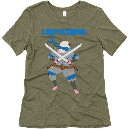 Leopossumo (Leonardo Opossum) Women's Triblend Tee