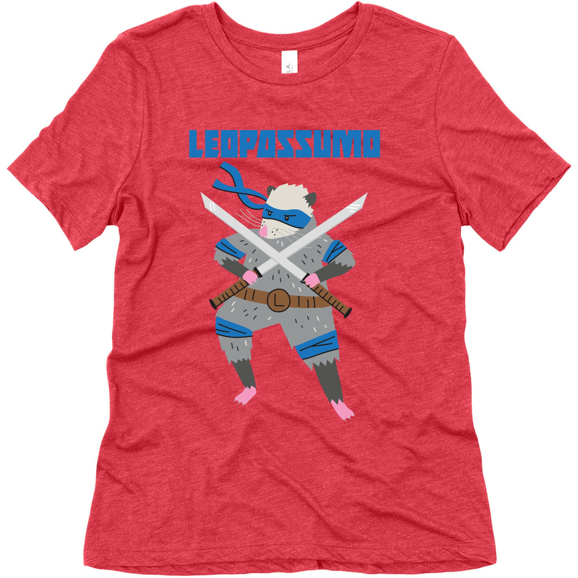 Leopossumo (Leonardo Opossum) Women's Triblend Tee
