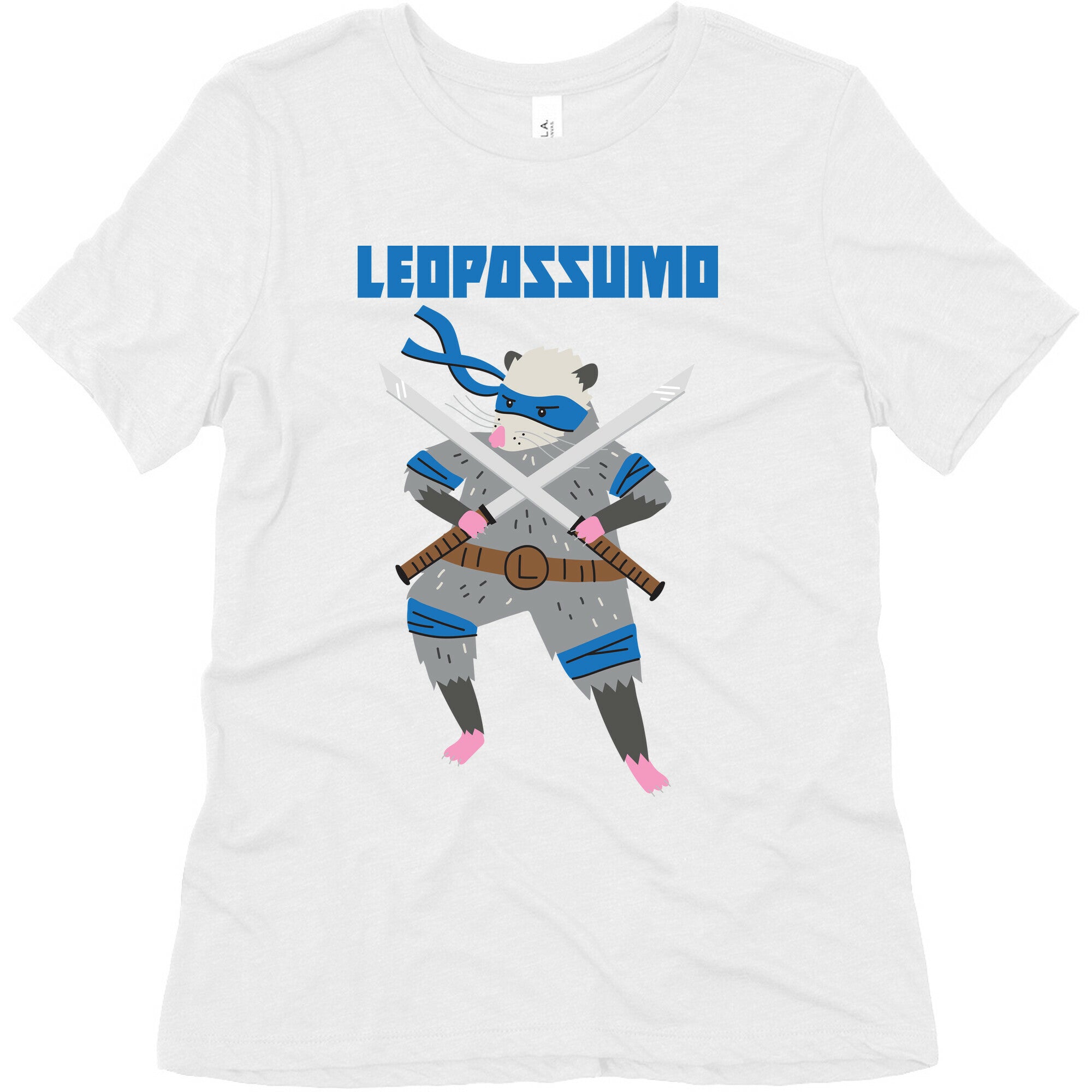 Leopossumo (Leonardo Opossum) Women's Triblend Tee