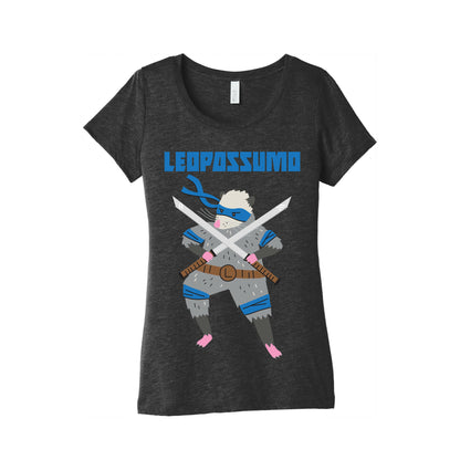 Leopossumo (Leonardo Opossum) Women's Triblend Tee