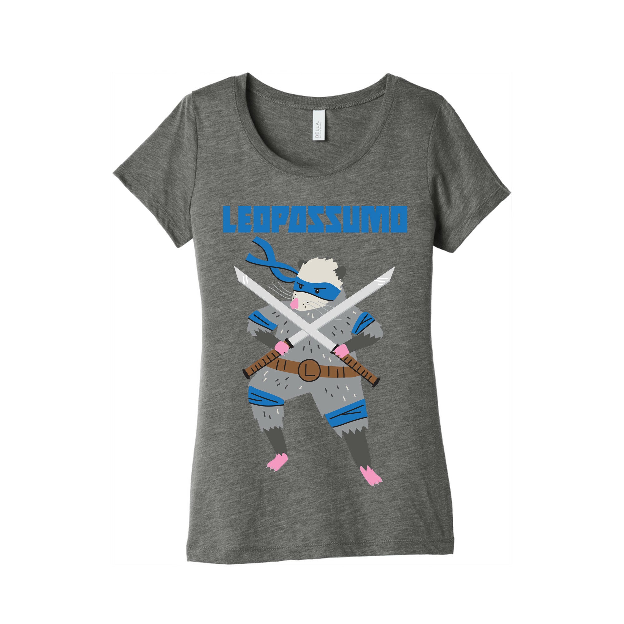 Leopossumo (Leonardo Opossum) Women's Triblend Tee