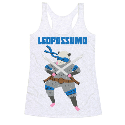 Leopossumo (Leonardo Opossum) Racerback Tank