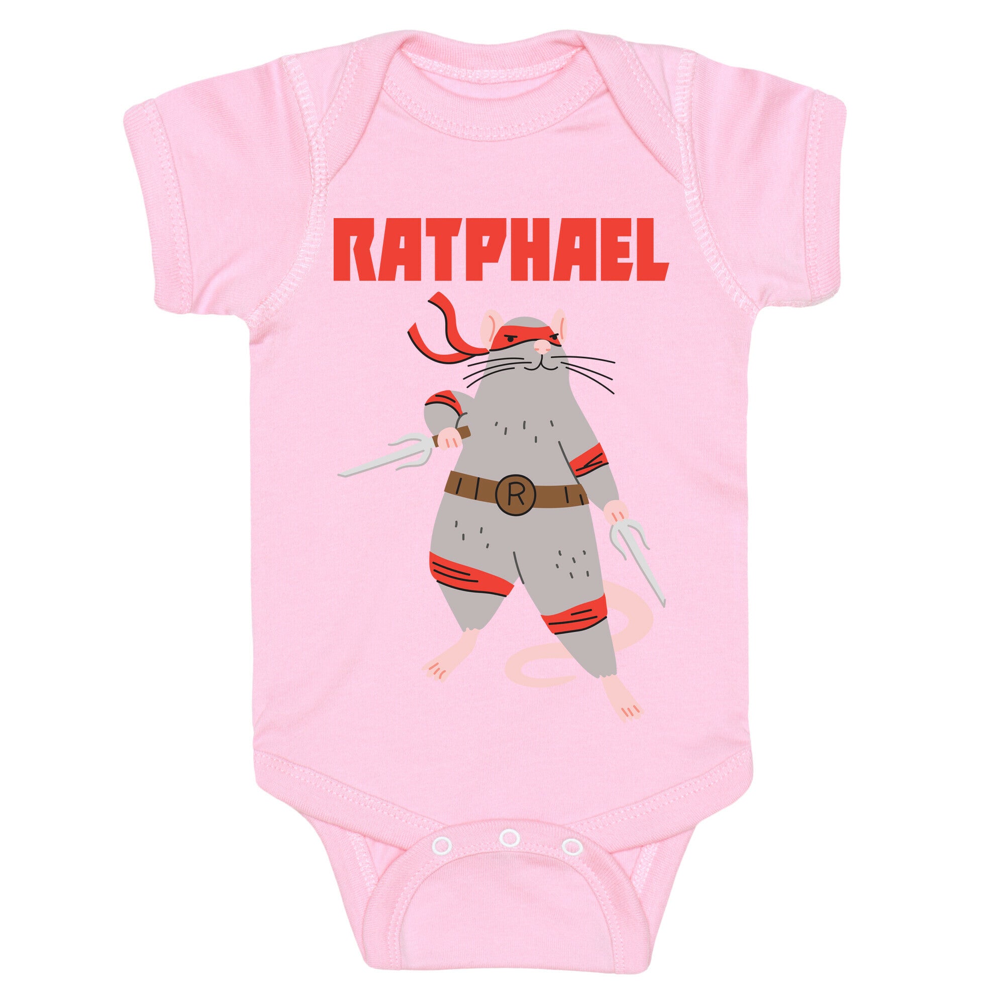 Ratphael (Raphael Rat) Baby One Piece